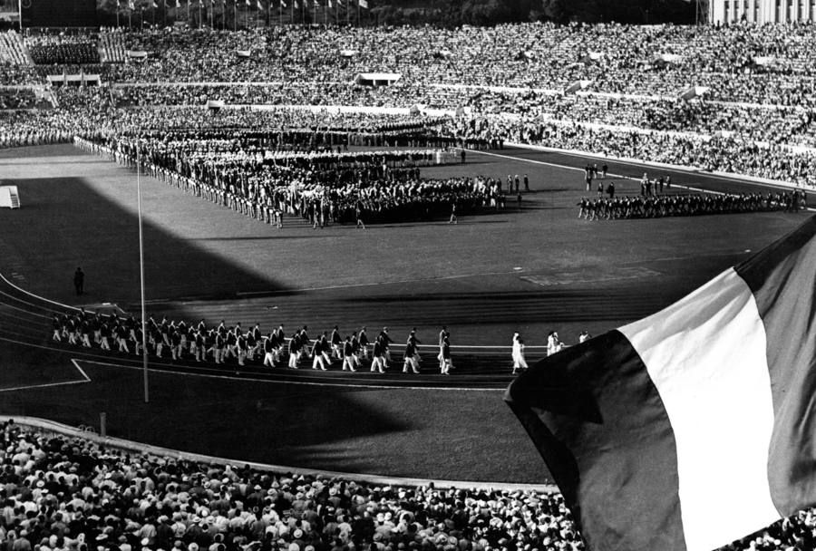 La cerimonia inaugurale dei Giochi olimpici (Olympia)